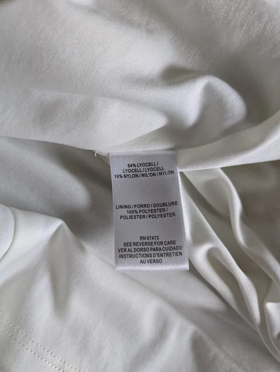 TAYLOR size Small Ivory Floral Spring Long Sleeves Unlined Dress - Picture 9 of 9